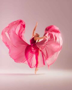 Eva in pink